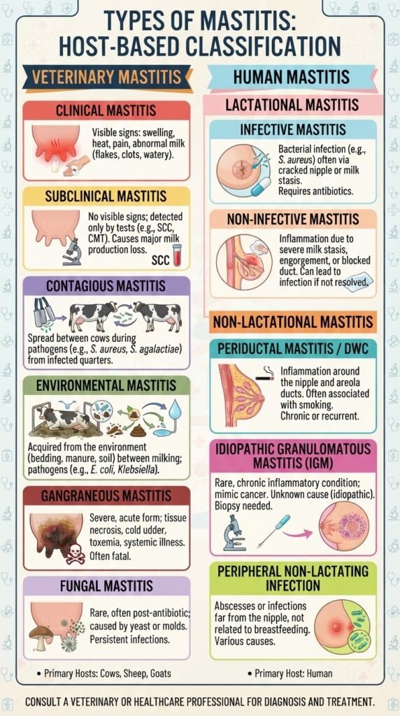 Types of Mastitis