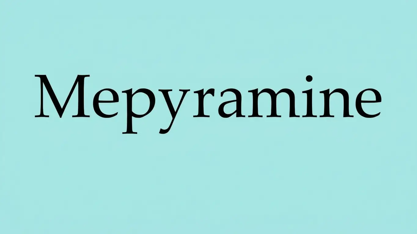 Mepyramine